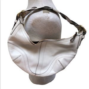 NWOT Vintage Coach braided handle hobo shoulder